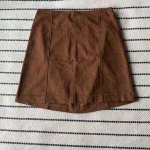 COPY - Abercrombie and Fitch suede skirt